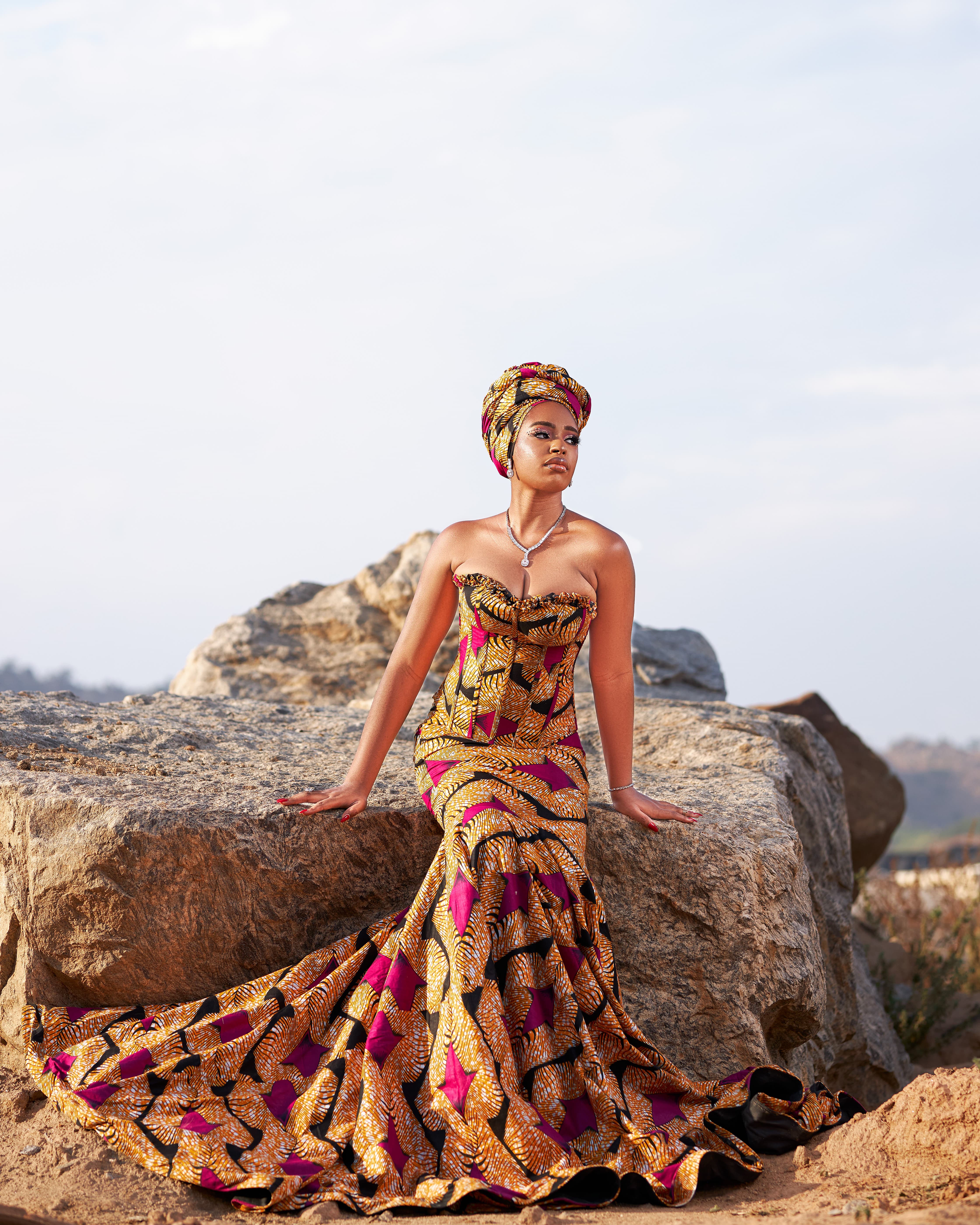 Elegant statement silhouette
